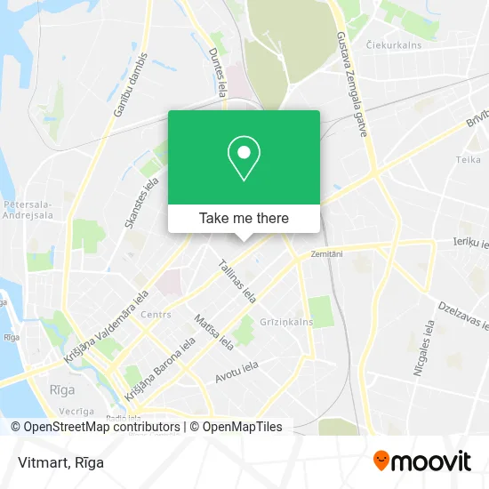 Vitmart map