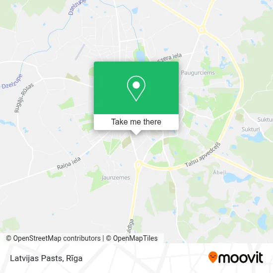 Latvijas Pasts map
