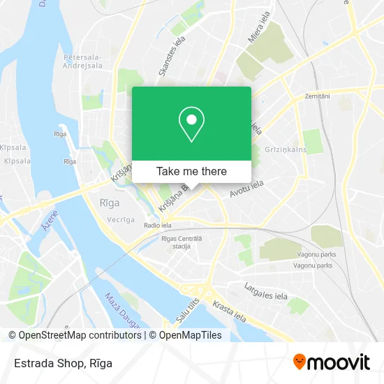 Estrada Shop map