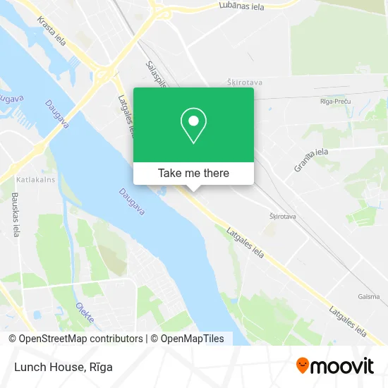 Lunch House map