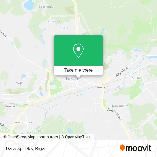 Dzivesprieks map