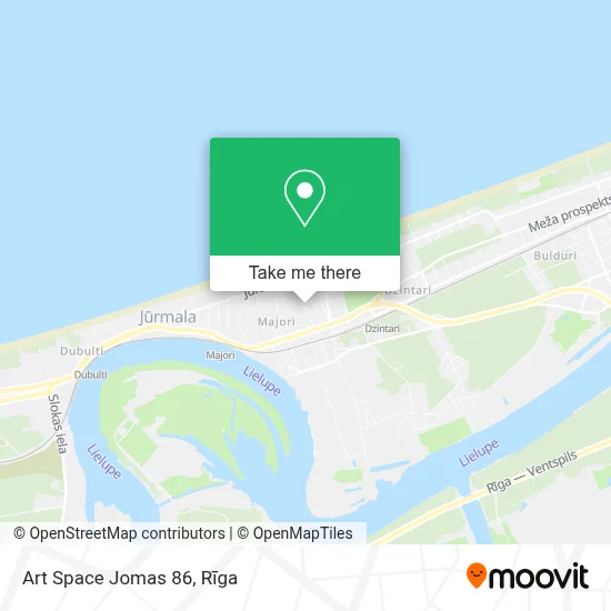 Art Space Jomas 86 map