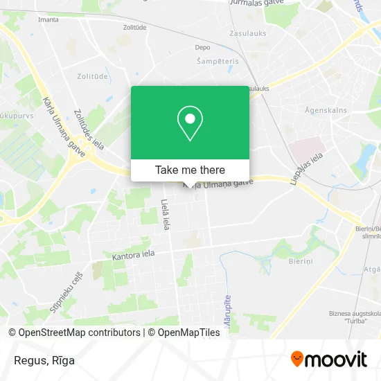 Regus map