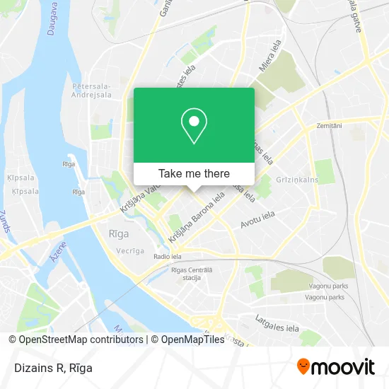 Dizains R map