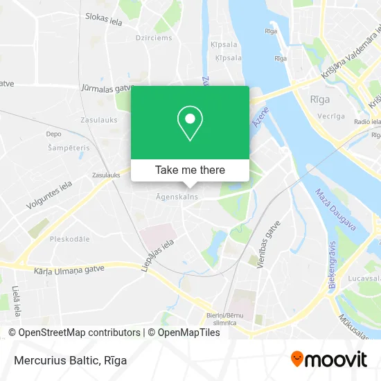 Mercurius Baltic map