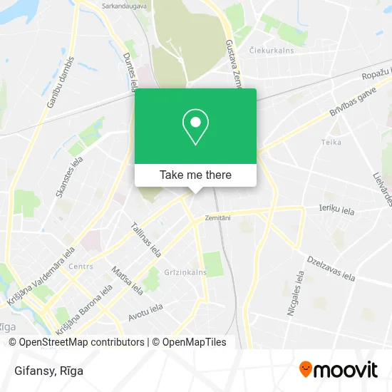 Gifansy map