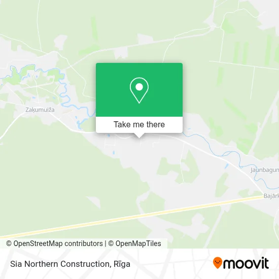 Sia Northern Construction map