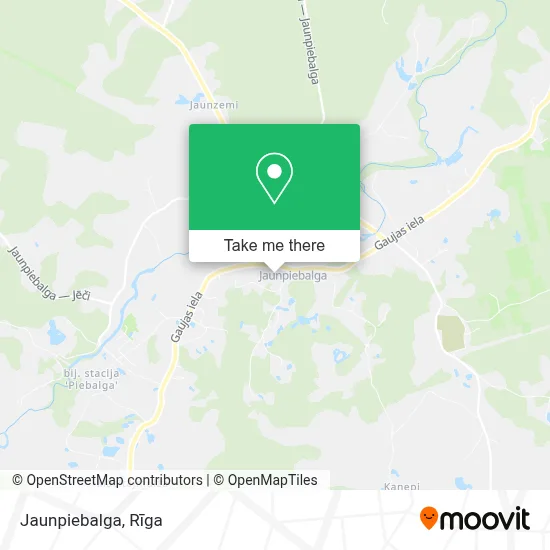 Jaunpiebalga map