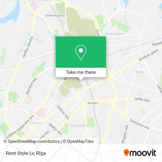 Rent Style Lv map