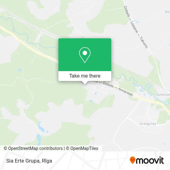 Sia Erte Grupa map