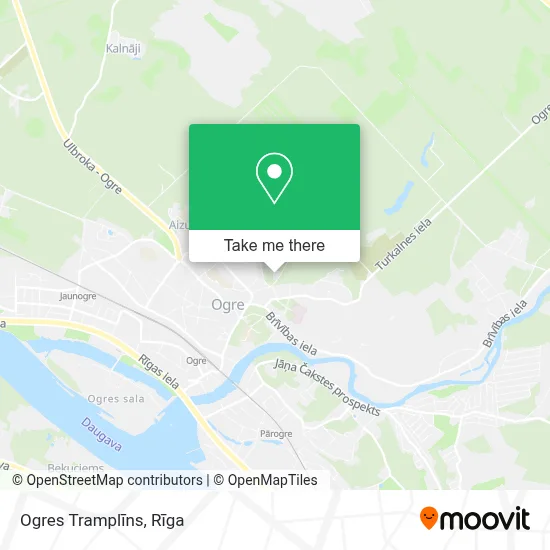 Ogres Tramplīns map