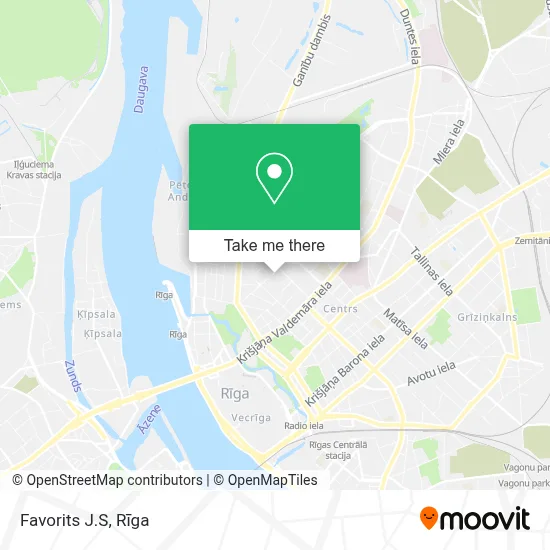 Favorits J.S map