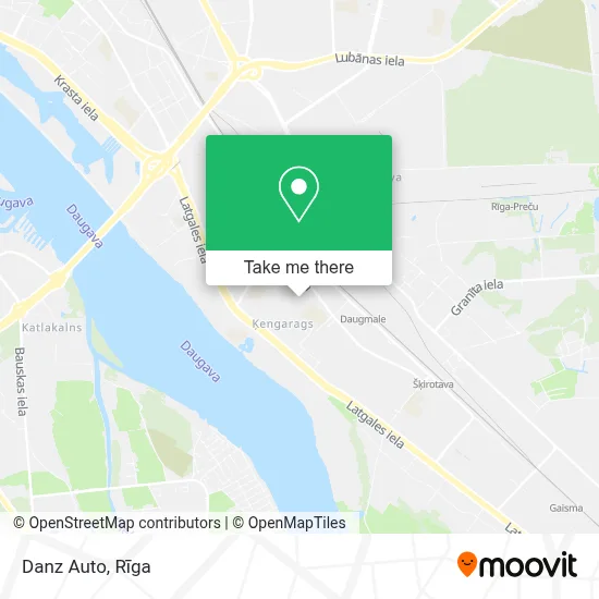 Danz Auto map