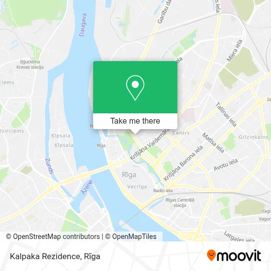 Kalpaka Rezidence map