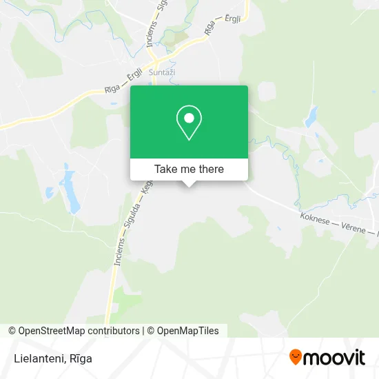 Lielanteni map