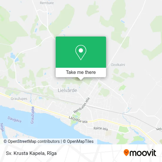 Sv. Krusta Kapela map