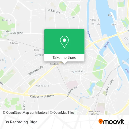 3s Recording map