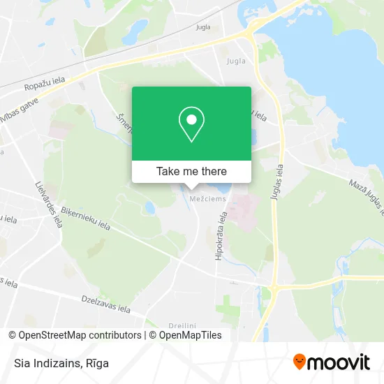 Sia Indizains map