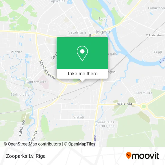 Zooparks.Lv map