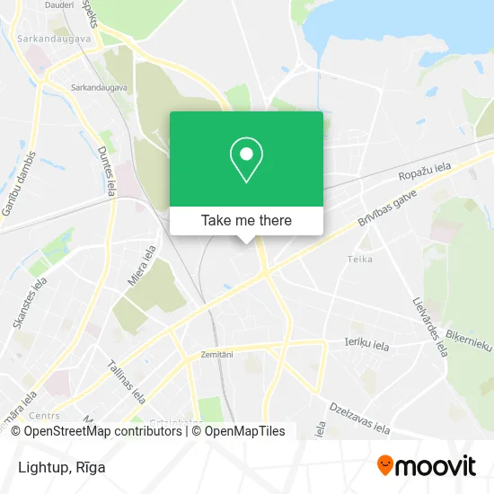 Lightup map