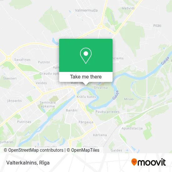 Valterkalnins map