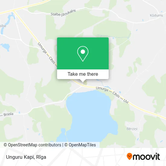 Unguru Kapi map
