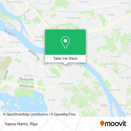Sapņu Nams map