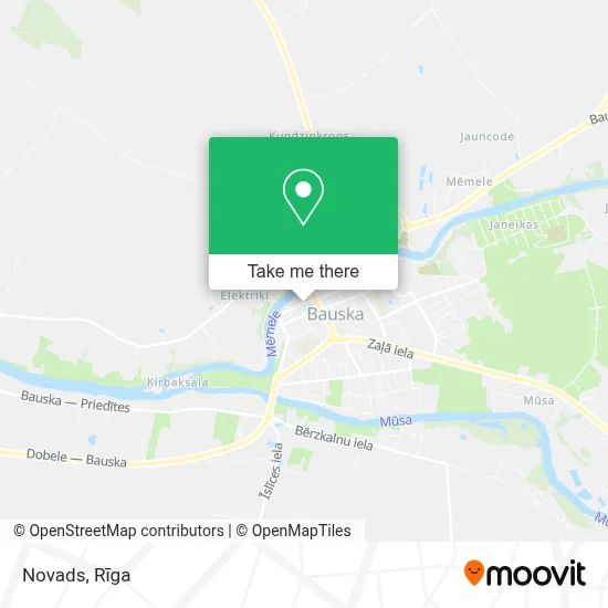 Novads map