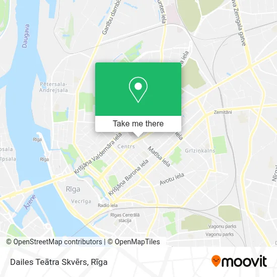 Dailes Teātra Skvērs map
