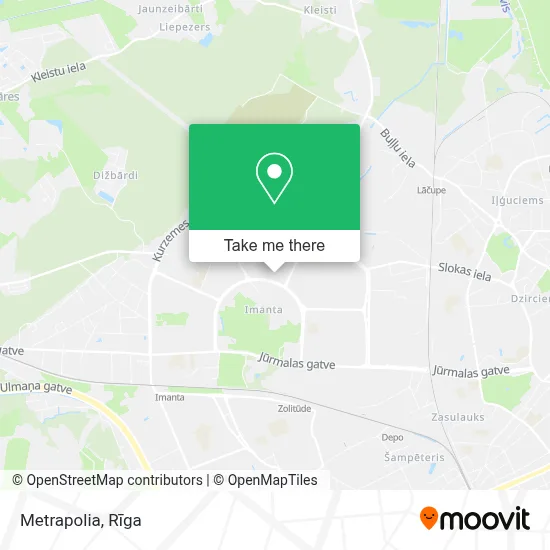 Metrapolia map