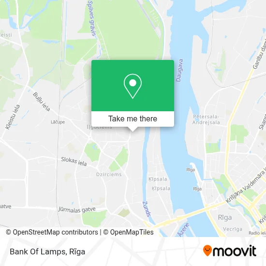 Bank Of Lamps map