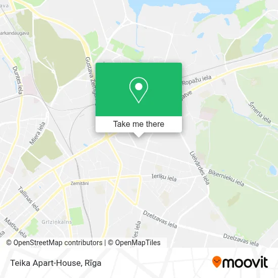 Teika Apart-House map