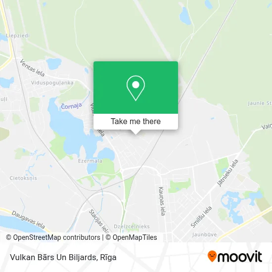 Vulkan Bārs Un Biljards map