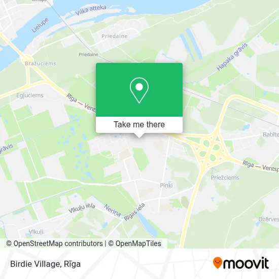 Birdie Village map