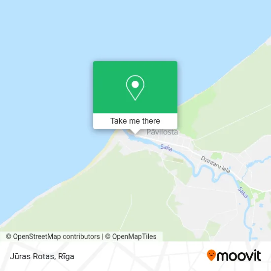Jūras Rotas map