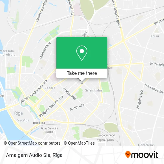 Amalgam Audio Sia map