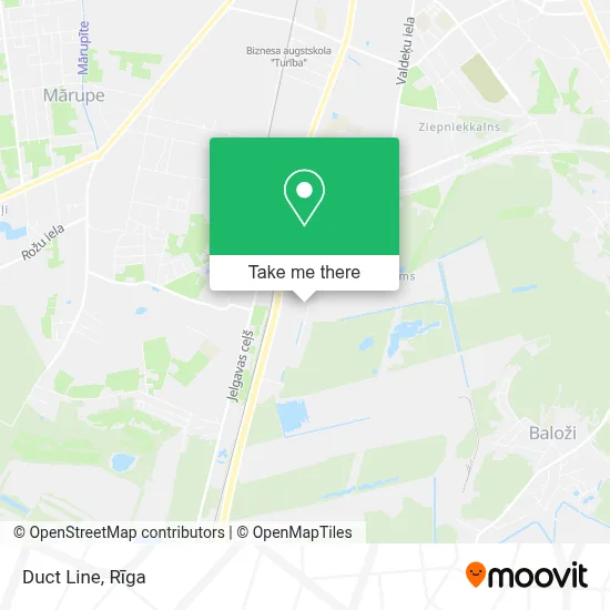 Duct Line map