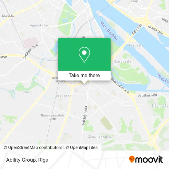 Ability Group map