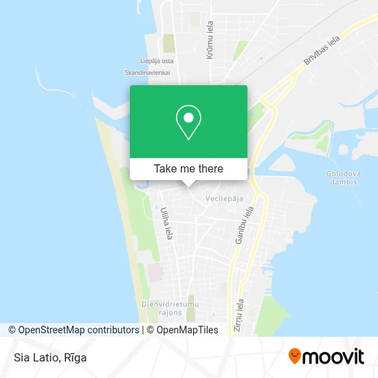 Sia Latio map
