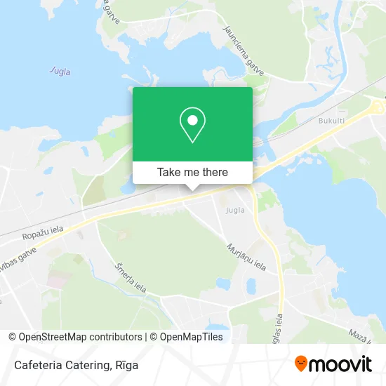Cafeteria Catering map