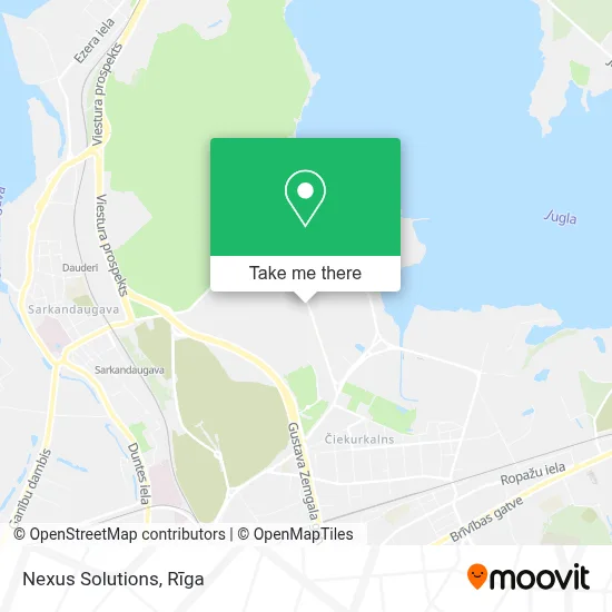 Nexus Solutions map