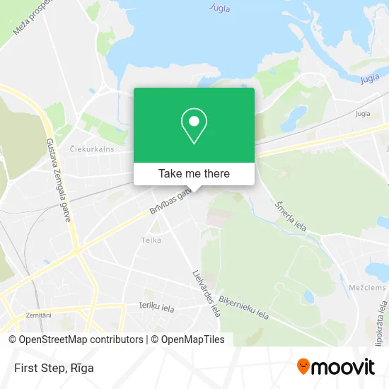 First Step map