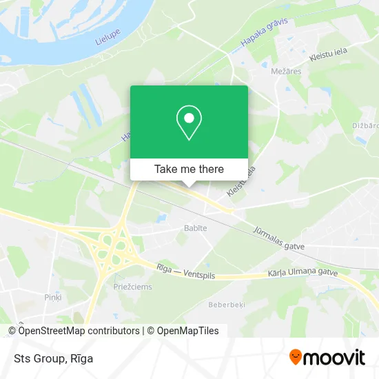 Sts Group map