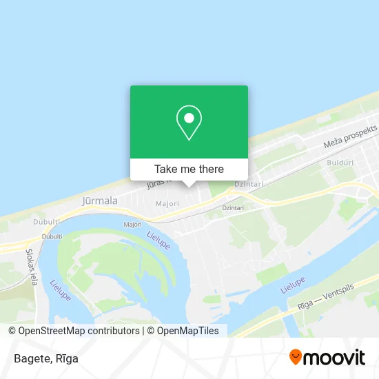 Bagete map