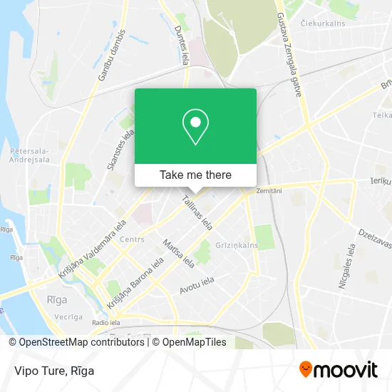 Vipo Ture map