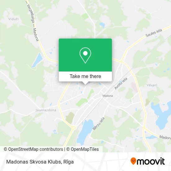 Madonas Skvosa Klubs map