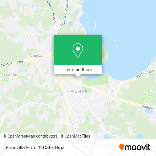 Benevilla Hotel & Cafe map