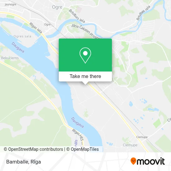 Bamballe map