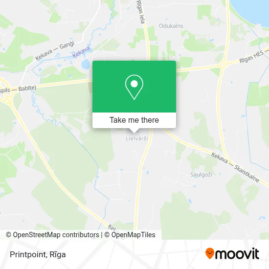 Printpoint map