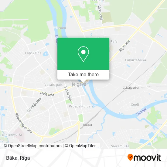 Bāka map